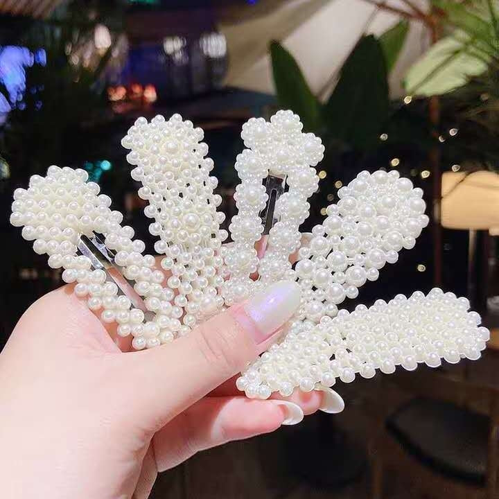 5 pezzi/set fermagli per capelli con perle set fermagli per capelli grandi perni barrette accessori per capelli per ragazze da donna