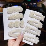 5 pezzi/set fermagli per capelli con perle set fermagli per capelli grandi perni barrette accessori per capelli per ragazze da donna
