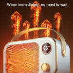Scaldamani elettrico in ceramica 1200W con display