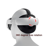 Per Oculus/Meta Quest 3 VR iplay, la fascia per la testa riduce la pressione della fascia regolabile, Head Strap