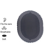2 pezzi per Sony WH-CH710N/CH720N/CH700N cuffia in spugna paraorecchie in pelle, WH-CH710N/CH720N/CH700N(Black), WH-CH710N/CH720N/CH700N(Blue)
