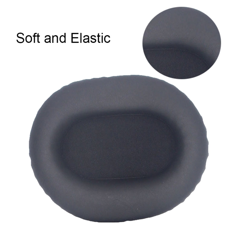 2 pezzi per Sony WH-CH710N/CH720N/CH700N cuffia in spugna paraorecchie in pelle, WH-CH710N/CH720N/CH700N(Black), WH-CH710N/CH720N/CH700N(Blue)