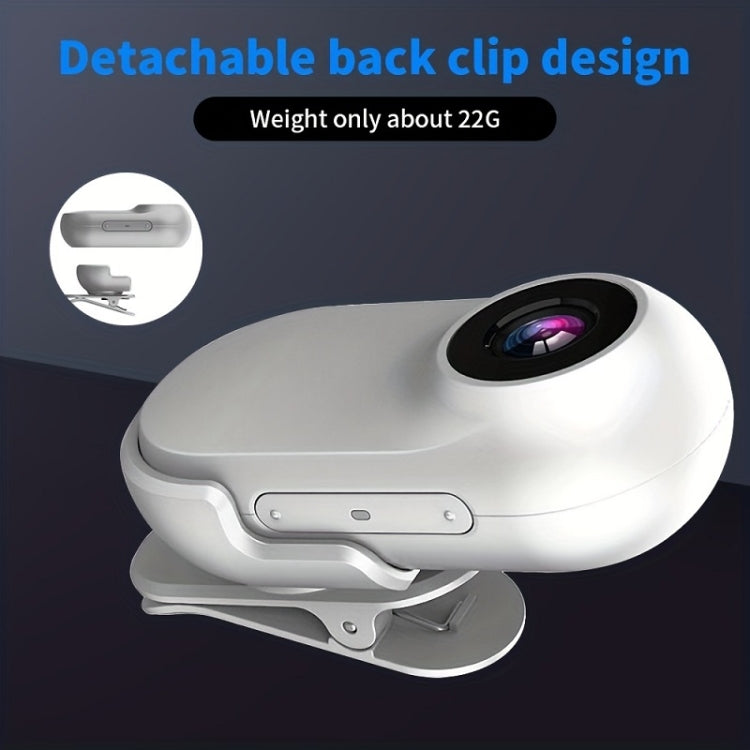 Fotocamera HD portatile con collare in silicone per animali