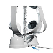 Staffa di stoccaggio base di ricarica per occhiali Oculus/Meta Quest 3 VR con luce RGB fredda, Charging Base