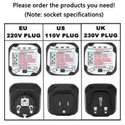 Rilevatore di prese elettriche per tester di alimentazione con spina BSIDE AST01, US Plug, EU Plug, UK Plug