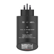BSIDE ASTS Analizzatore di circuiti Plug Power Tester, US Plug, EU Plug, UK Plug