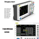 Oscilloscopio digitale doppio canale 100MHz FNIRSI 1014D