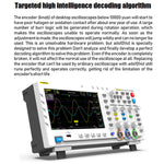 Oscilloscopio digitale doppio canale 100MHz FNIRSI 1014D