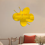 Adesivi murali stereo a farfalla in acrilico Camera da letto Soggiorno Sfondo Decorazione murale Specchio morbido, Butterfly
