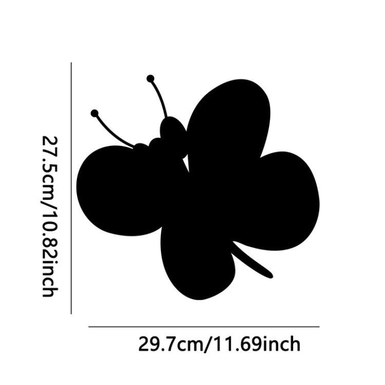 Adesivi murali stereo a farfalla in acrilico Camera da letto Soggiorno Sfondo Decorazione murale Specchio morbido, Butterfly