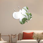 Adesivi murali stereo a farfalla in acrilico Camera da letto Soggiorno Sfondo Decorazione murale Specchio morbido, Butterfly