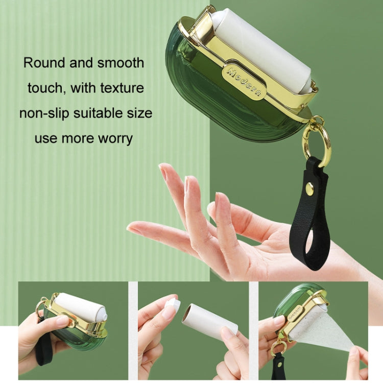 Carta in rotolo a strappo per abbigliamento, su entrambi i lati. Carta antipolvere, Gray, Green, Cream