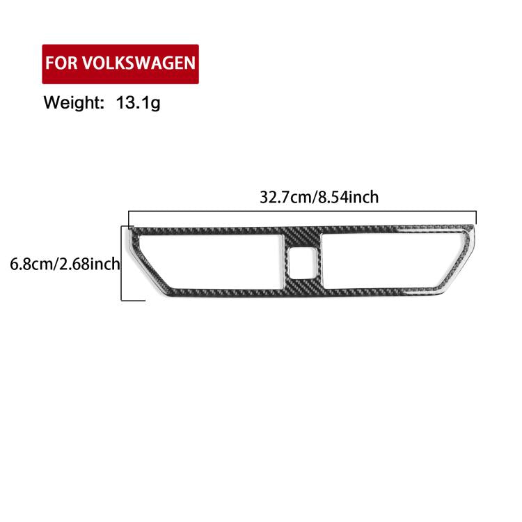 Per Volkswagen Sagitar 2019-2023 modello B, adesivo per presa d'aria della console centrale con guida a sinistra