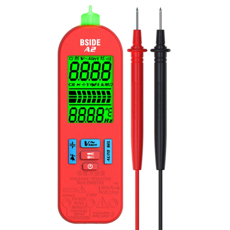 Multimetro digitale portatile BSIDE A2 con range automatico