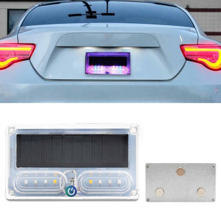 Luce avvertimento solare LED posteriore auto 12V IP68