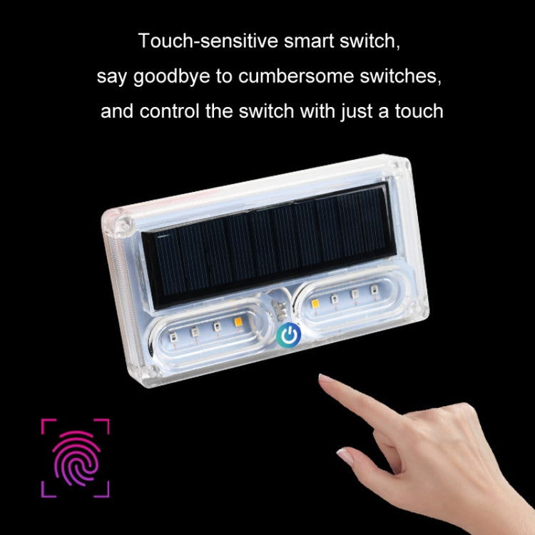 Luce di avvertimento solare per auto Fanale posteriore a LED anti-collisione posteriore