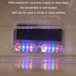 Luce di avvertimento solare per auto Fanale posteriore a LED anti-collisione posteriore
