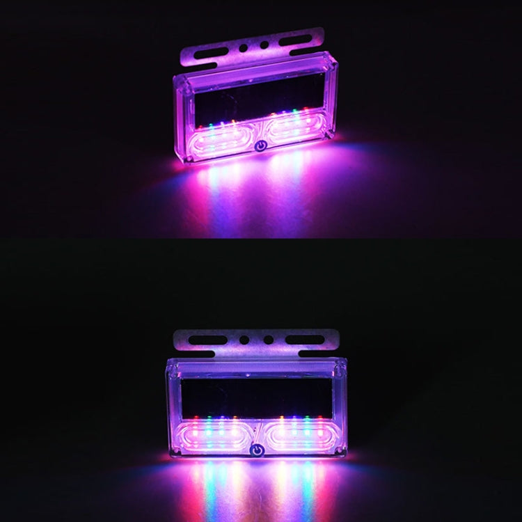 Luce di avvertimento solare per auto Fanale posteriore a LED anti-collisione posteriore