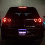 Luce di avvertimento solare per auto Fanale posteriore a LED anti-collisione posteriore