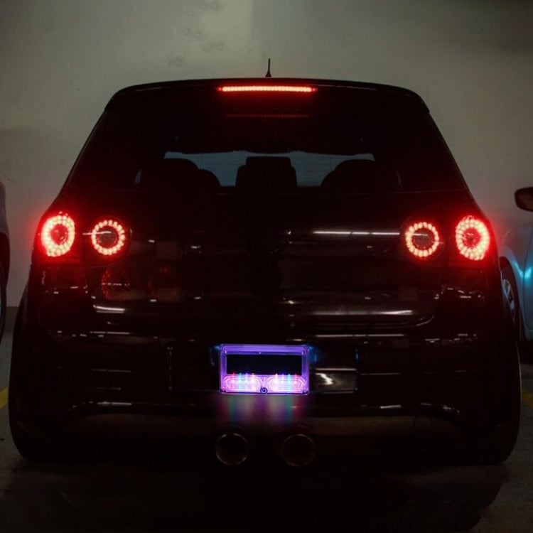 Luce di avvertimento solare per auto Fanale posteriore a LED anti-collisione posteriore