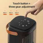 Riscaldatore PTC da tavolo 1500W con touch screen e telecomando