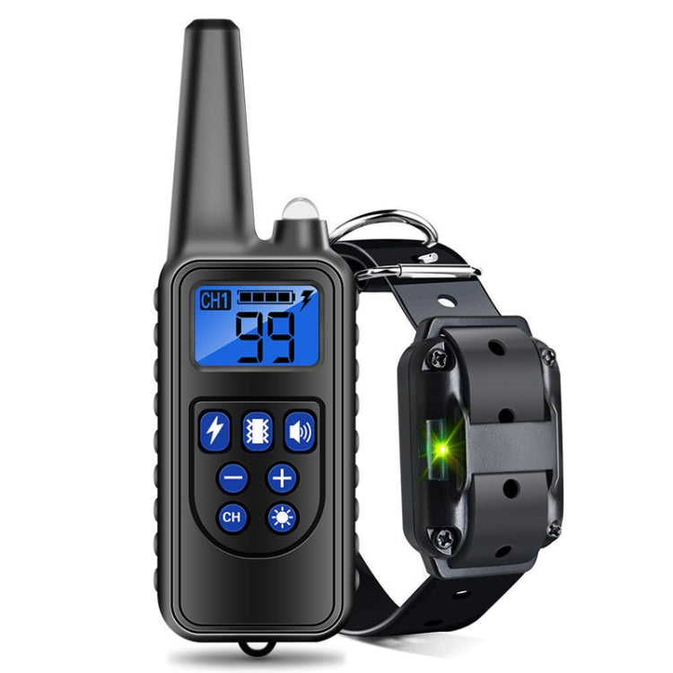 Collare vibrante antidisturbo intelligente per addestramento cani Stop Barker con telecomando da 800 m, With 1 Collar, With 2 Collars, With 3 Collars