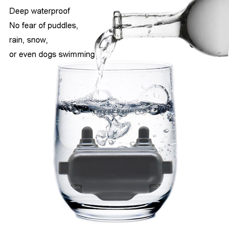Collare vibrante antidisturbo intelligente per addestramento cani Stop Barker con telecomando da 800 m, With 1 Collar, With 2 Collars, With 3 Collars