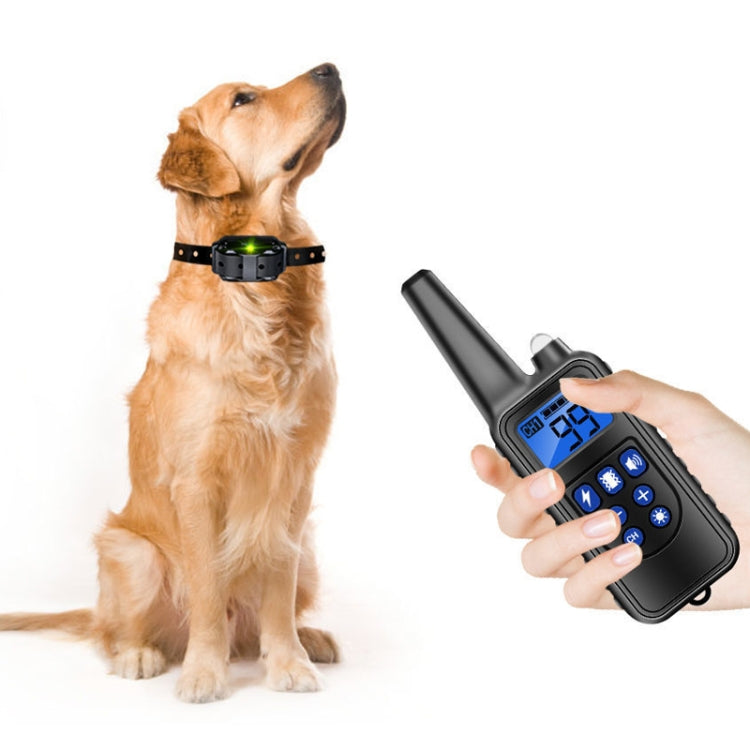 Collare vibrante antidisturbo intelligente per addestramento cani Stop Barker con telecomando da 800 m, With 1 Collar, With 2 Collars, With 3 Collars