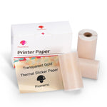 Carta termica adesiva 3 rotoli 50 mm per Phomemo M02