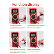 HABOTEST HT108L 600V 10A Multimetro digitale LCD Tester di corrente multitester per diodi di tensione CC Frequenza, HT108L