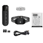 Collare vibrante impermeabile Stop Barker per addestramento cani con telecomando intelligente, 669N-1, 669N-2