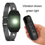 Collare vibrante impermeabile Stop Barker per addestramento cani con telecomando intelligente, 669N-1, 669N-2