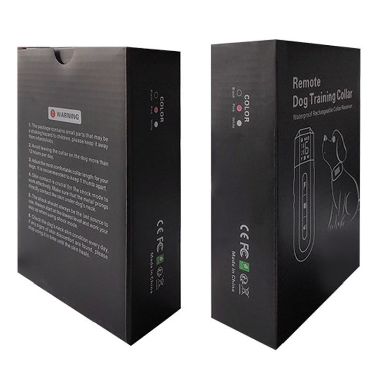 Collare vibrante impermeabile Stop Barker per addestramento cani con telecomando intelligente, 669N-1, 669N-2