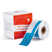 100 pz/rotolo Phomemo per stampante M110/M200 cavo 25x38mm etichette termiche autoadesive, Red, Blue, Yellow