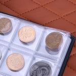 Album da collezione tascabile per 120 monete con copertina russa