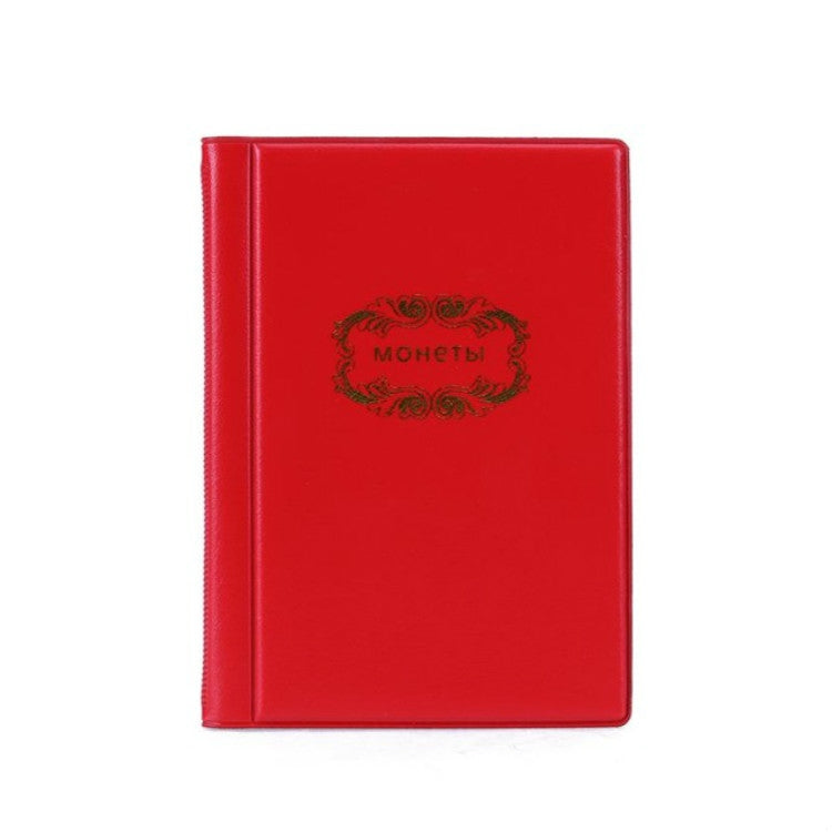 Album da collezione tascabile per 120 monete con copertina russa
