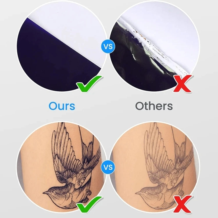 Carta trasferimento tatuaggi A4 compatibile Brother MT800
