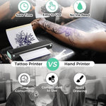 Carta trasferimento tatuaggi A4 compatibile Brother MT800