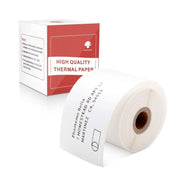 Per Phomemo M110 / M200 130 pezzi/rotolo 40x60mm Etichette termiche autoadesive quadrate su sfondo bianco, 130pcs /Roll 40x60mm