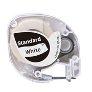 Per Phomemo P12 / P12 Pro Nastro per etichette di consumo da 12 mm x 4 m, Black Word On White Thermal Paper, Black Word On White Synthetic Paper, Black Word On White Thermal Transfer, Black Word On Transparent Synthetic Paper                           ...