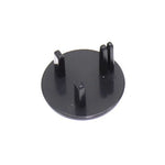UK Copertura protettiva per presa a 3 fori Copertura protettiva per alimentatore per prevenzione scosse elettriche per neonati e bambini piccoli, Round Black, Round Transparent, Pear Shaped White, Round Thin White, Round Thin Black