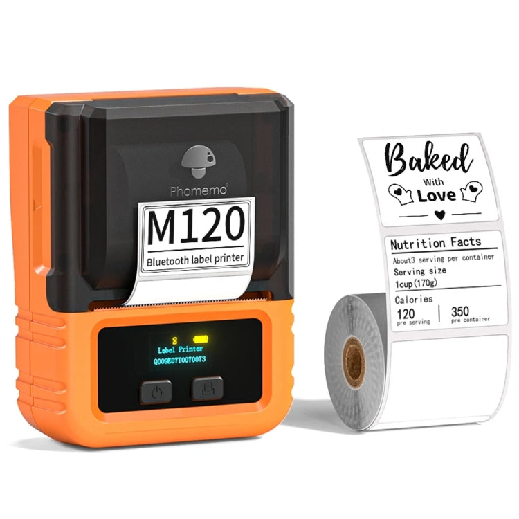 Phomemo M120 Stampante Etichette Termica Bluetooth