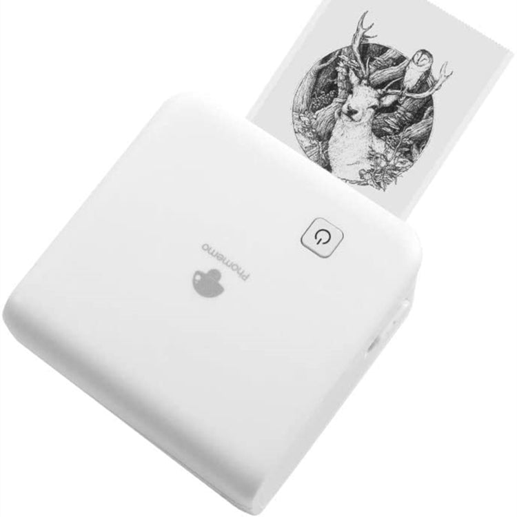 Phomemo M02 PRO Pocket Mini piccola stampante portatile Bluetooth per etichette termiche errate, White, Green, Pink