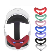 Per Meta Quest 3 Maschera per gli occhi con copertura facciale in silicone con nasello