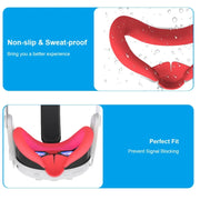 Per Meta Quest 3 Maschera per gli occhi con copertura facciale in silicone con nasello