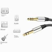 Cavo audio maschio-maschio 6,35 mm 1-10 metri