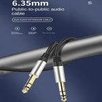 Cavo audio maschio 6,35 mm 1-10 metri