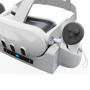Per base di ricarica per casco Oculus Quest 3 VR Rack di ricarica rapida montato a parete con indicatore LED