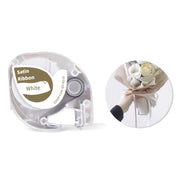 Per Phomemo P12 / P12 Pro Nastro per etichette a trasferimento termico da 12 mm x 2 m, Label Ribbon(Black Word On Sky Blue), Label Ribbon(Black Word On Pink), Label Ribbon(Gold Word On White)