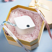 Per Phomemo P12 / P12 Pro Nastro per etichette a trasferimento termico da 12 mm x 2 m, Label Ribbon(Black Word On Sky Blue), Label Ribbon(Black Word On Pink), Label Ribbon(Gold Word On White)